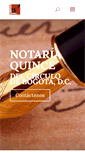 Mobile Screenshot of notaria15.org